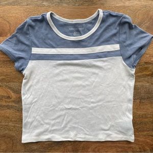 American Eagle Crop Baby Tee